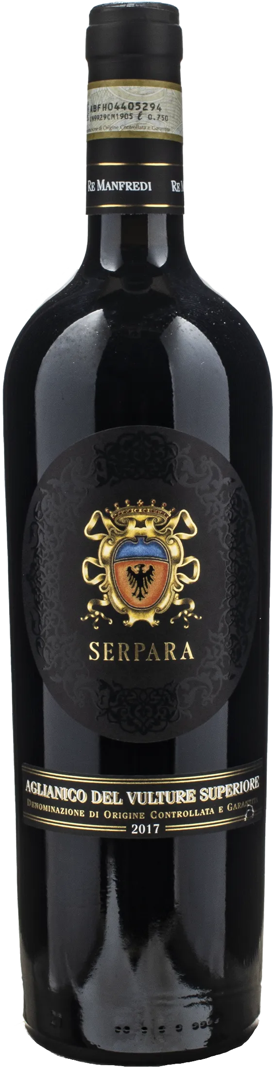 Re Manfredi Aglianico del Vulture Superiore Serpara 2017