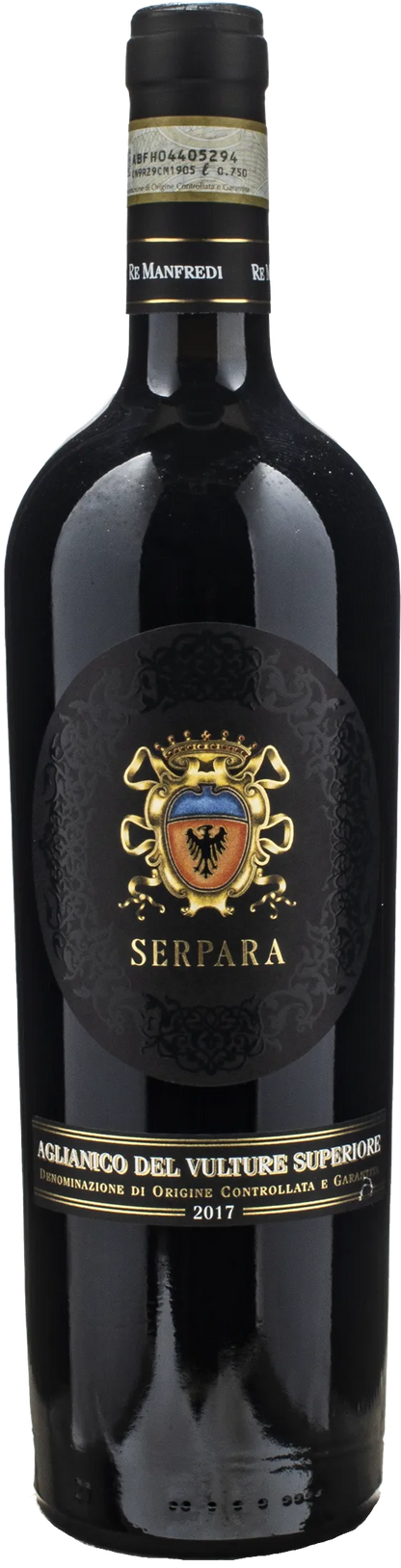 Re Manfredi Aglianico del Vulture Superiore Serpara 2017