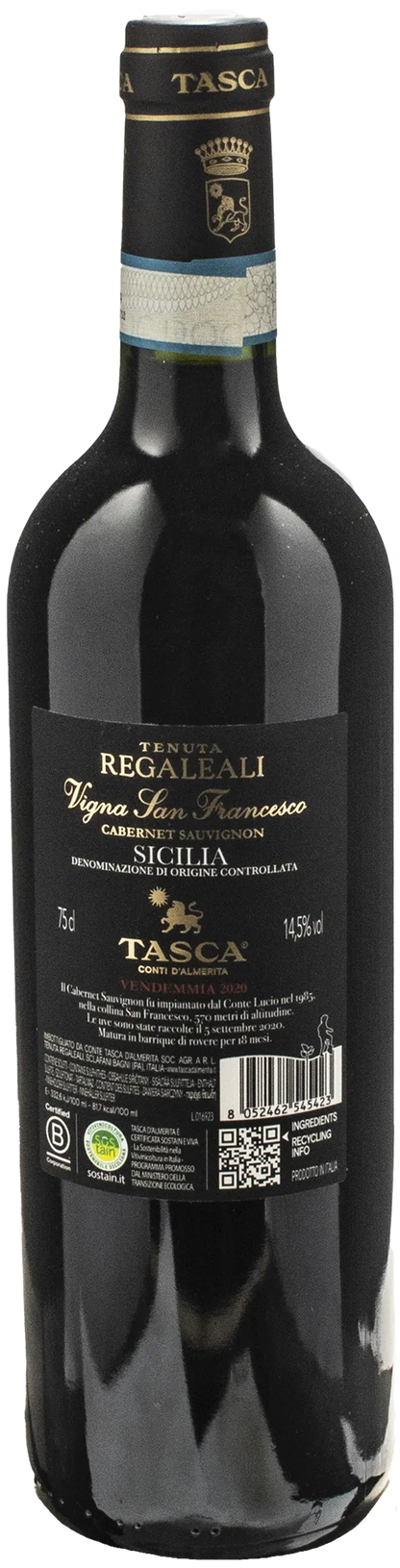 Regaleali Vigna San Francesco Cabernet Sauvignon 2020