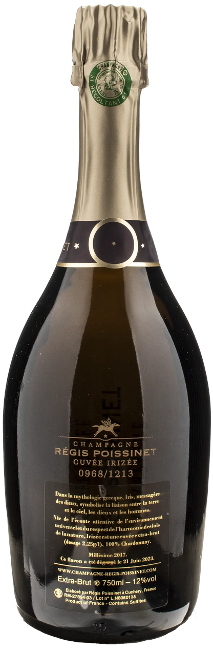 Regis Poissinet Champagne Cuvee Irizee Chardonnay Extra Brut Millesime 2017