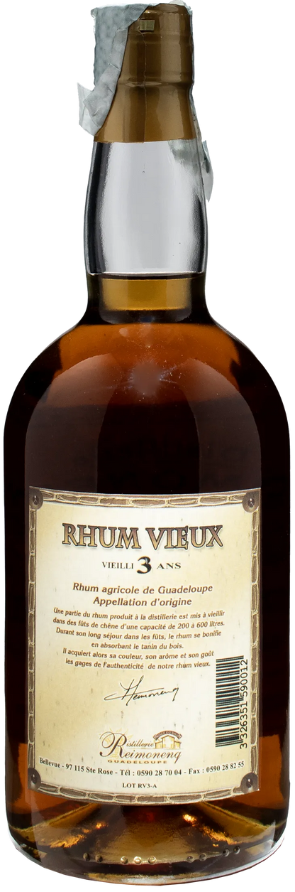 Reimonenq Rhum Agricole Vieux 3 Ans