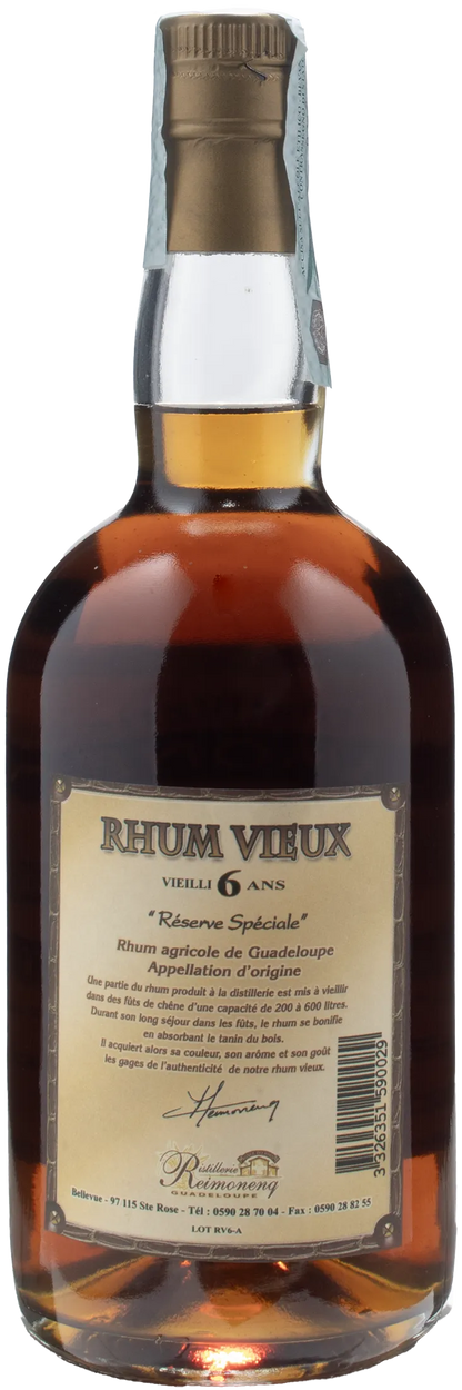 Reimonenq Rhum Agricole Vieux 6 Ans Reserve Speciale