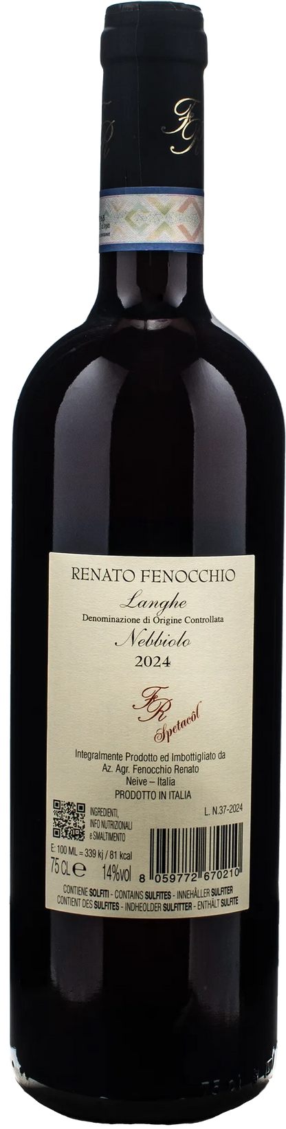 Renato Fenocchio Langhe Nebbiolo FR Spetacol 2024