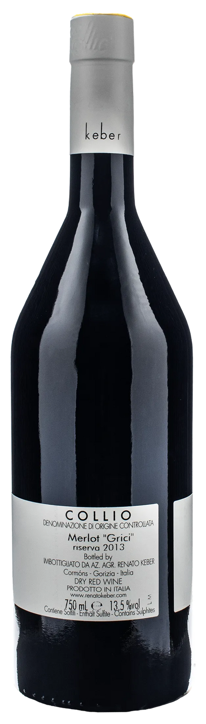 Renato Keber Collio Merlot Grici Riserva 2013