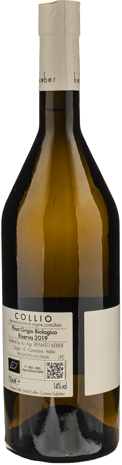 Renato Keber Collio Pinot Grigio Riserva 2019