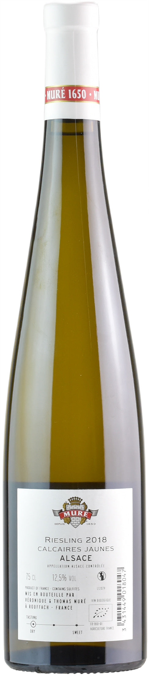 Rene Mure Riesling Calcaires Jaunes 2018