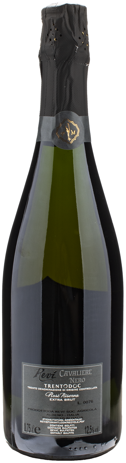 Revi' Trentodoc Cavaliere Nero Rosé Extra Brut Riserva 2017