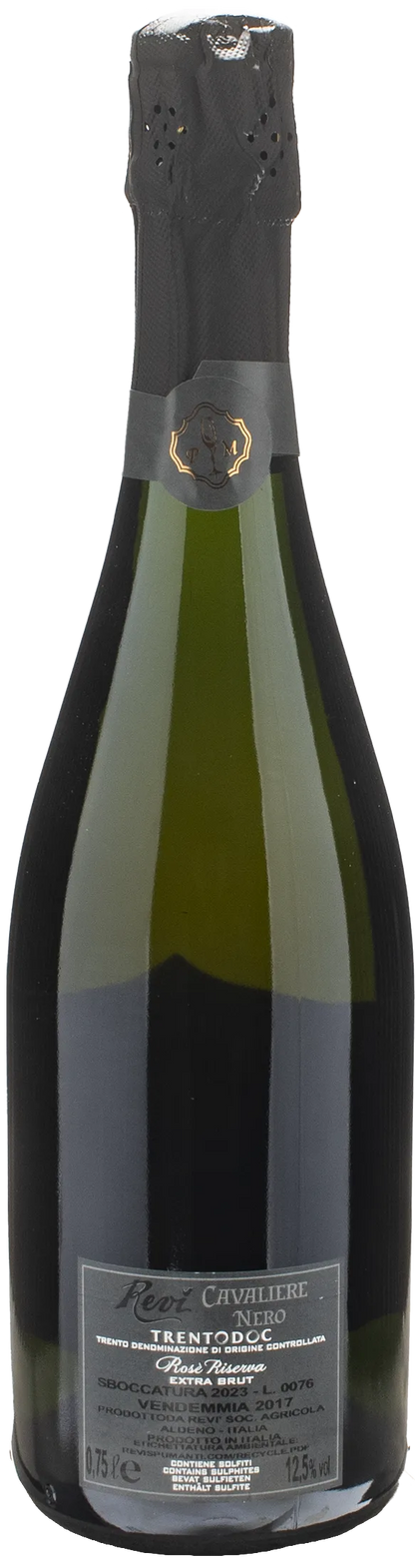 Revi' Trentodoc Cavaliere Nero Rosé Extra Brut Riserva 2018