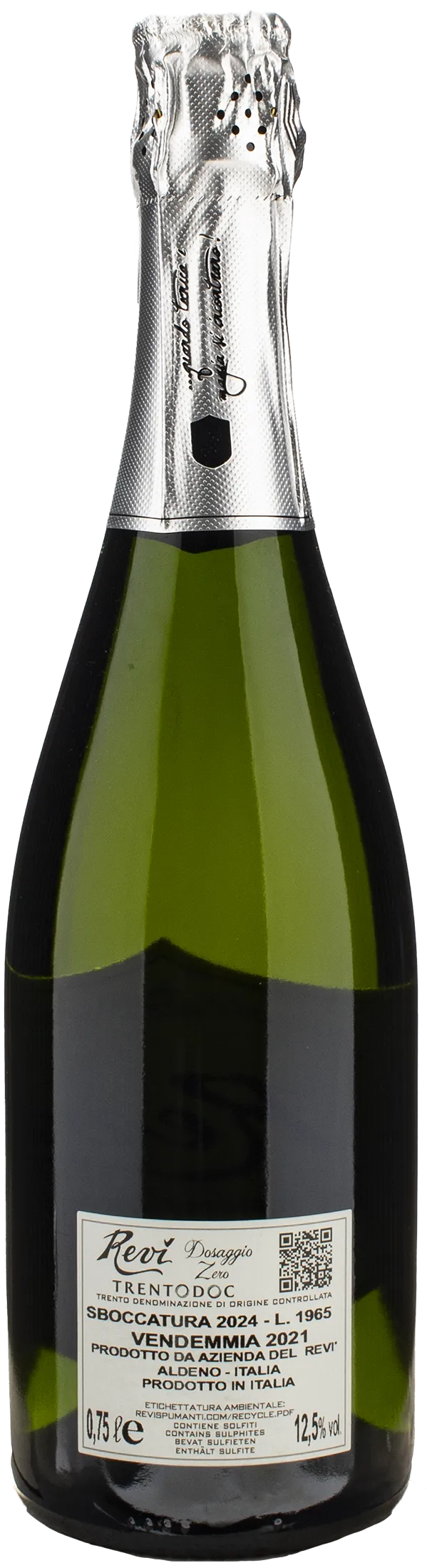 Revi' Trentodoc Dosaggio Zero Millesimato 2021