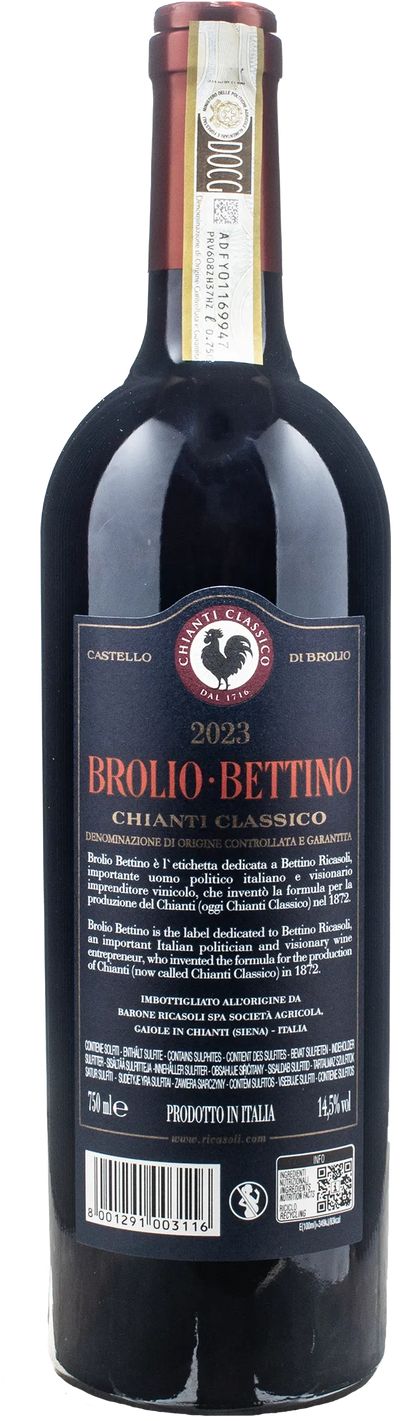Ricasoli 1141 Castello Di Brolio Chianti Classico Brolio Bettino 2023