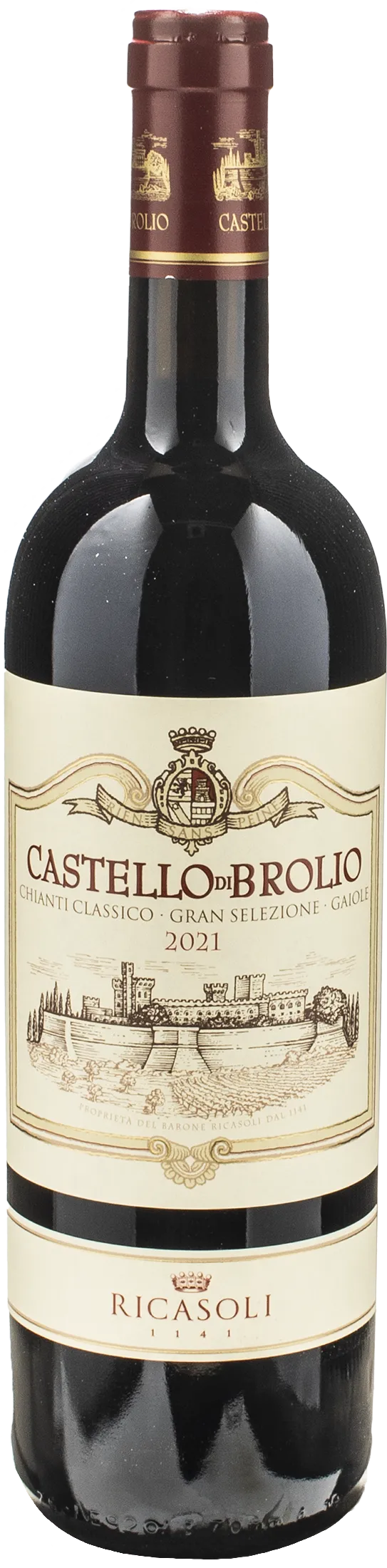 Ricasoli 1141 Chianti Classico Gran Selezione Gaiole Castello di Brolio 2021
