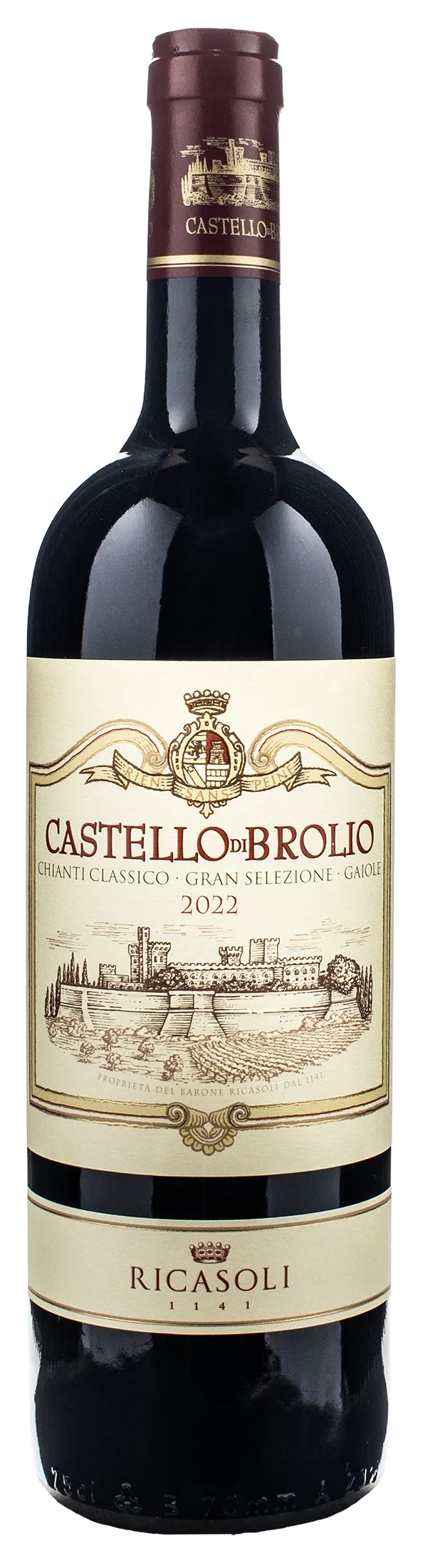 Ricasoli 1141 Chianti Classico Gran Selezione Gaiole Castello di Brolio 2022