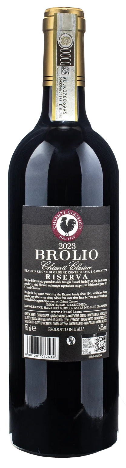Ricasoli 1141 Chianti Classico Riserva Brolio 2023