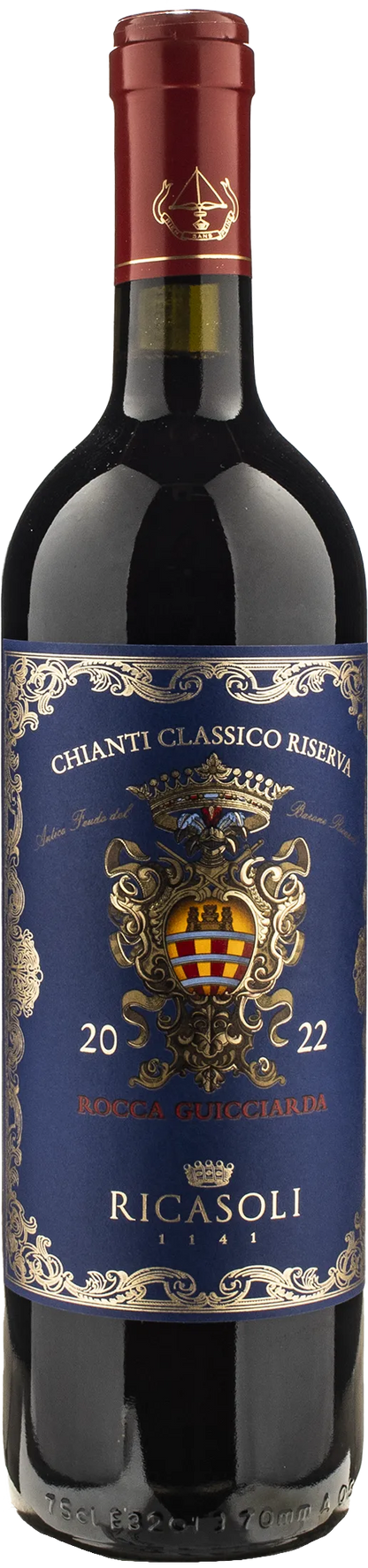 Ricasoli 1141 Chianti Classico Riserva Rocca Guicciarda 2022