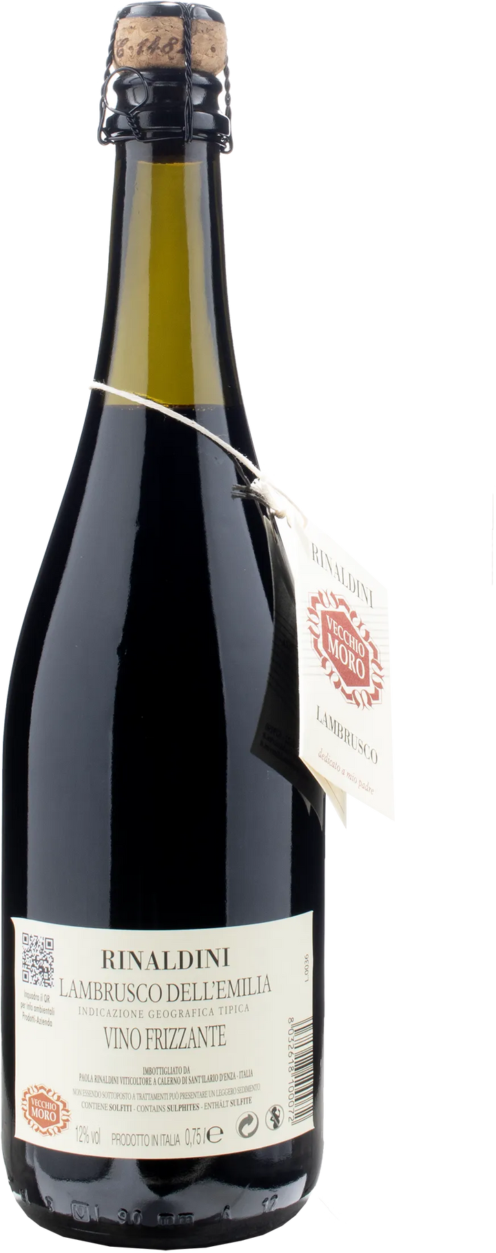 Rinaldini Lambrusco Vecchio Moro Vino Frizzante