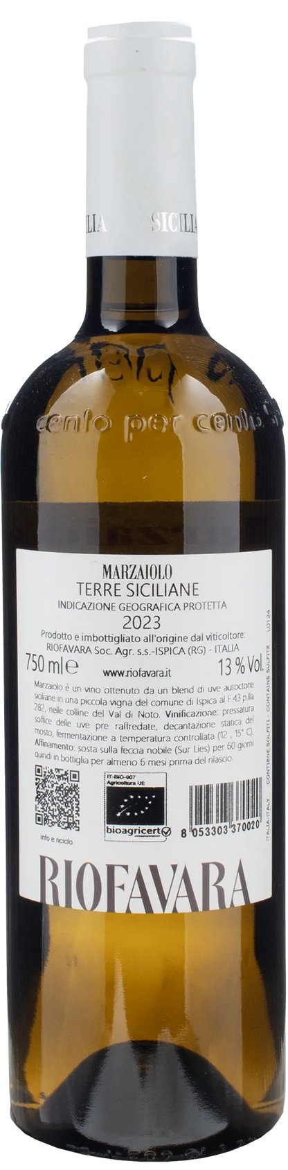 Riofavara Terre Siciliane Marzaiolo 2023
