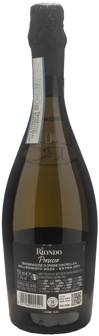 Riondo Prosecco Millesimato Extra Dry 2024