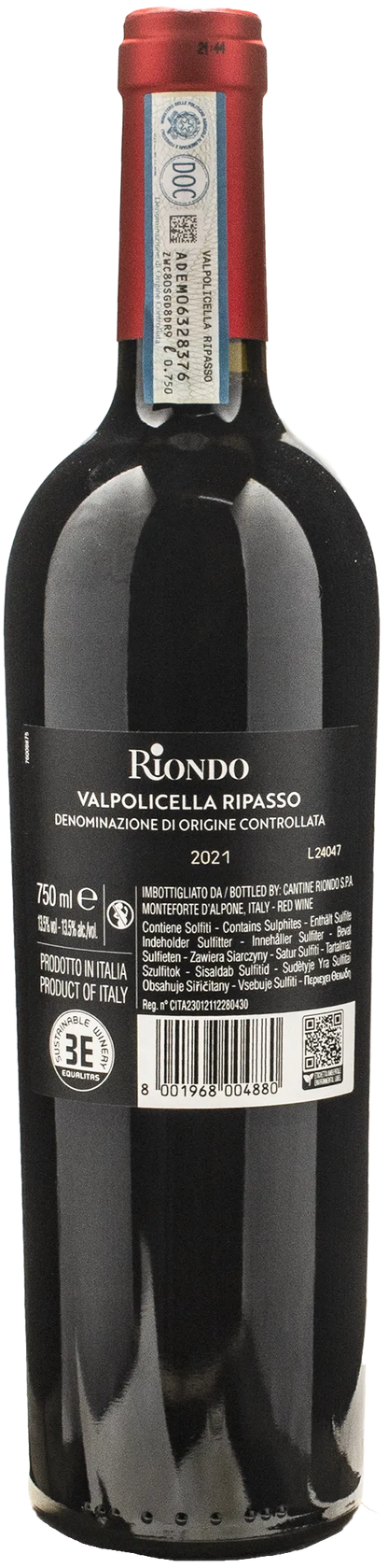 Riondo Valpolicella Ripasso 2021