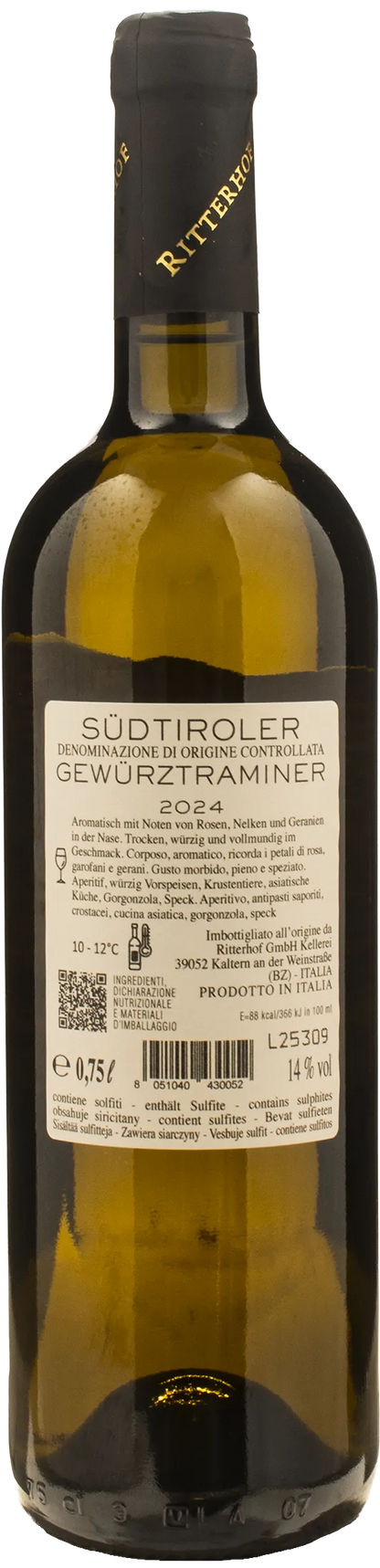 Ritterhof Alto Adige Gewurztraminer 2024