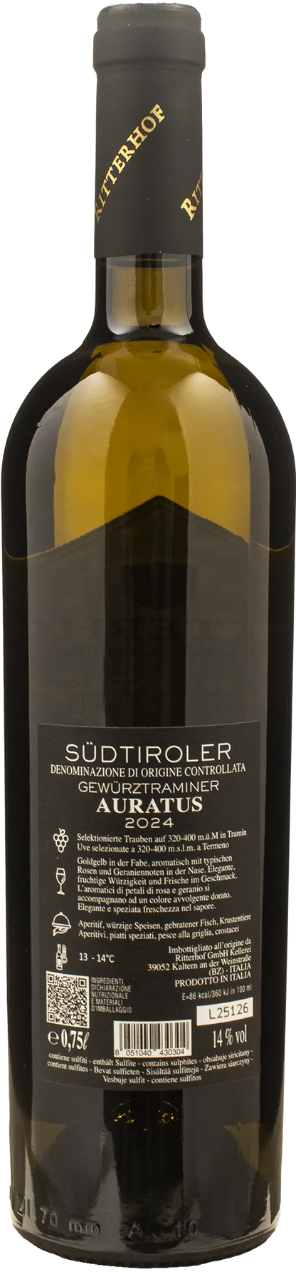 Ritterhof Gewurztraminer Auratus 2024