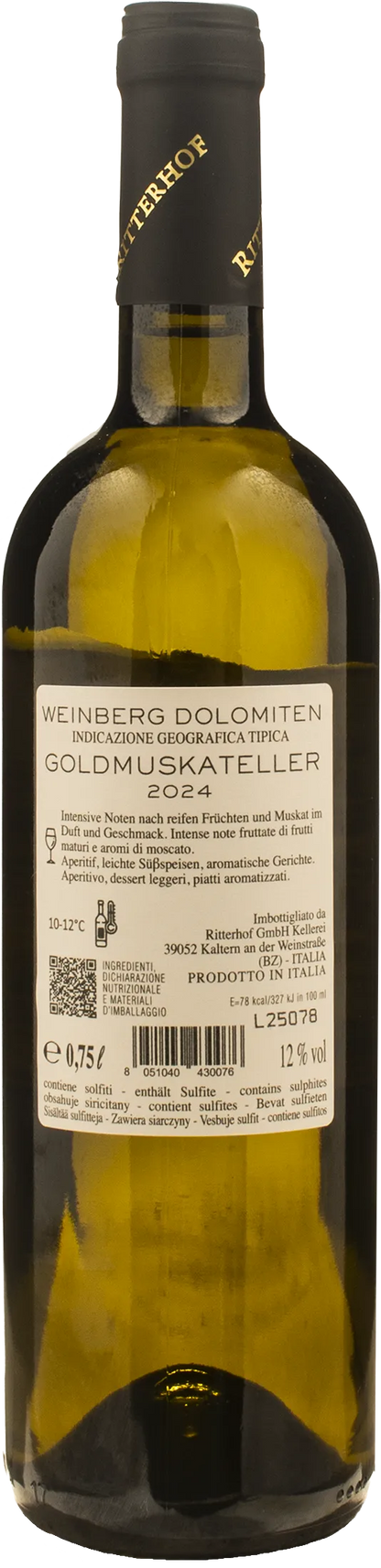 Ritterhof Goldmuskateller Moscato Giallo 2024
