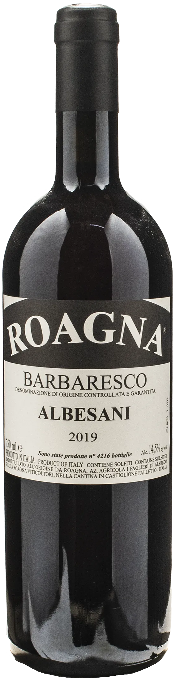 Roagna Barbaresco Albesani 2019
