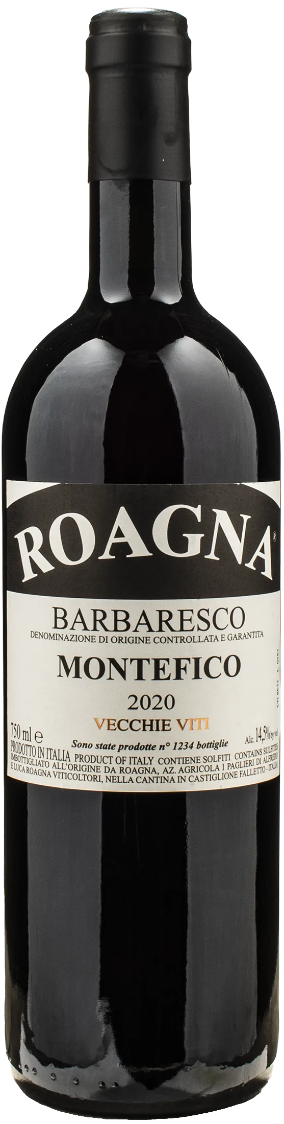 Roagna Barbaresco Montefico Vecchie Viti 2020