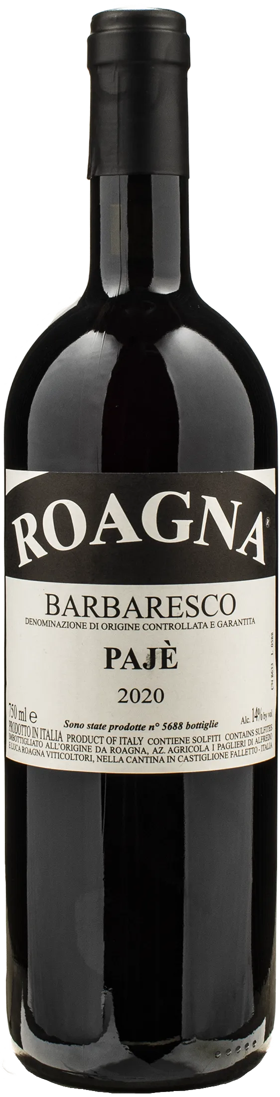 Roagna Barbaresco Paje 2020