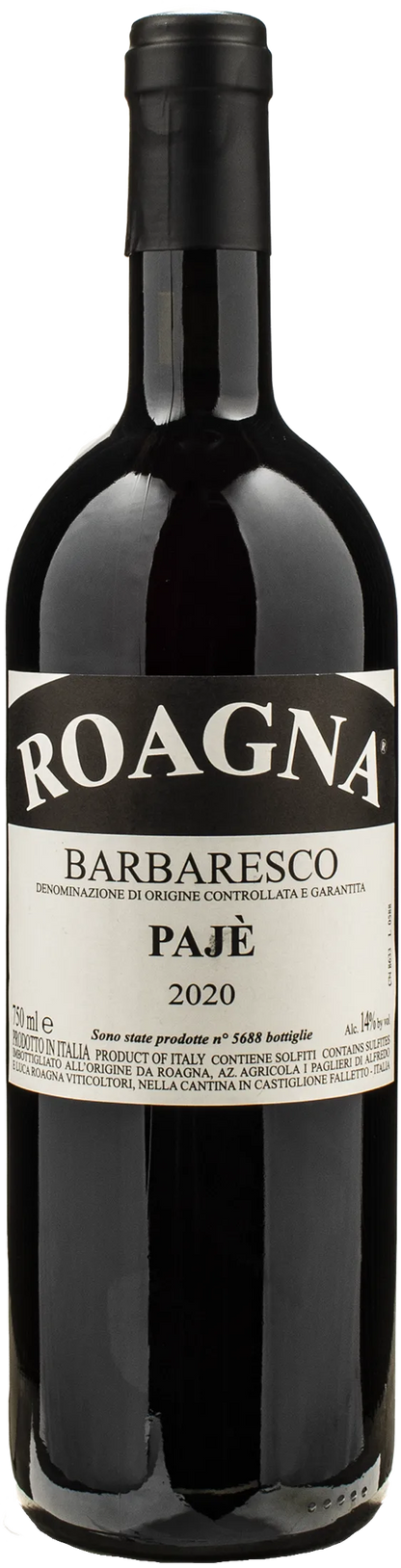 Roagna Barbaresco Paje 2020