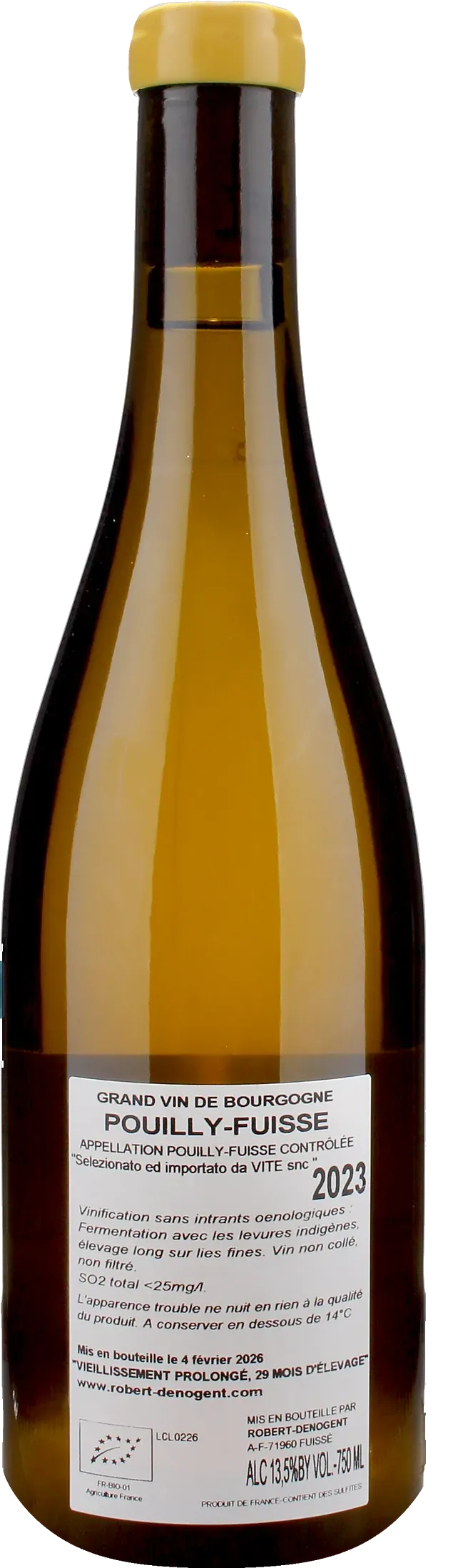 Robert Denogent Pouilly Fuisse La Croix 2023
