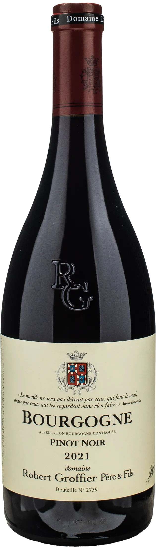 Robert Groffier Bourgogne Pinot Noir 2021