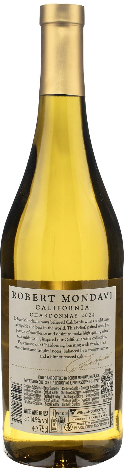 Robert Mondavi California Chardonnay 2024
