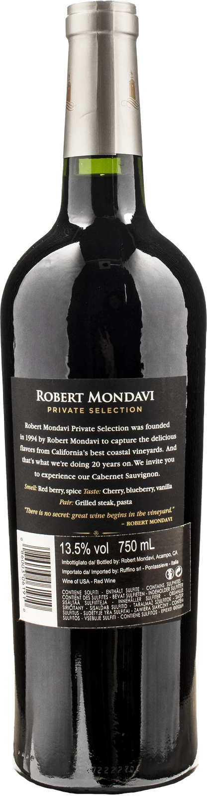 Robert Mondavi Private Selection Cabernet Sauvignon 2021