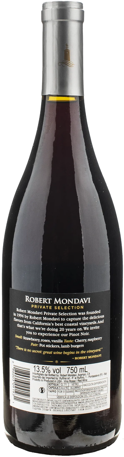 Robert Mondavi Private Selection Pinot Noir 2022