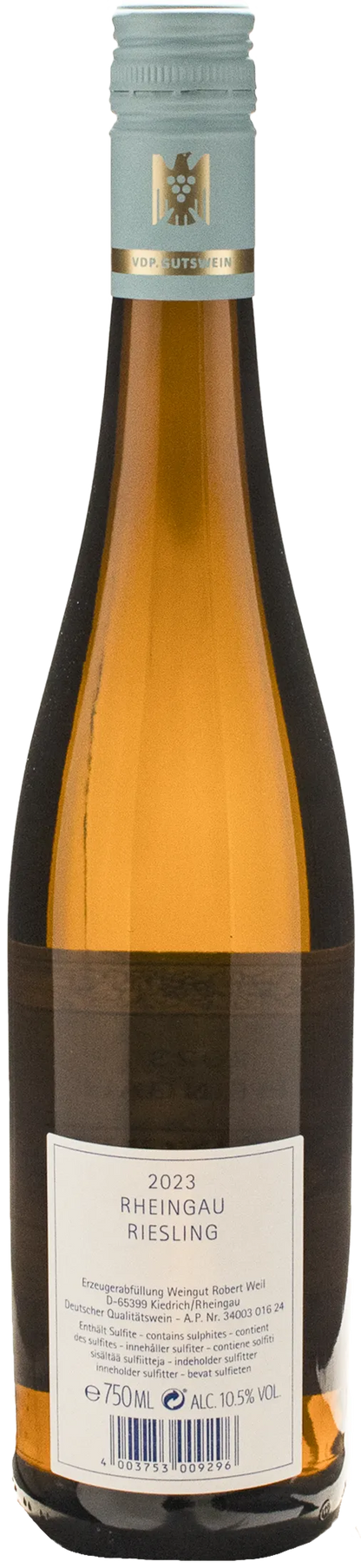 Robert Weil Riesling Tradition Rheingau 2023