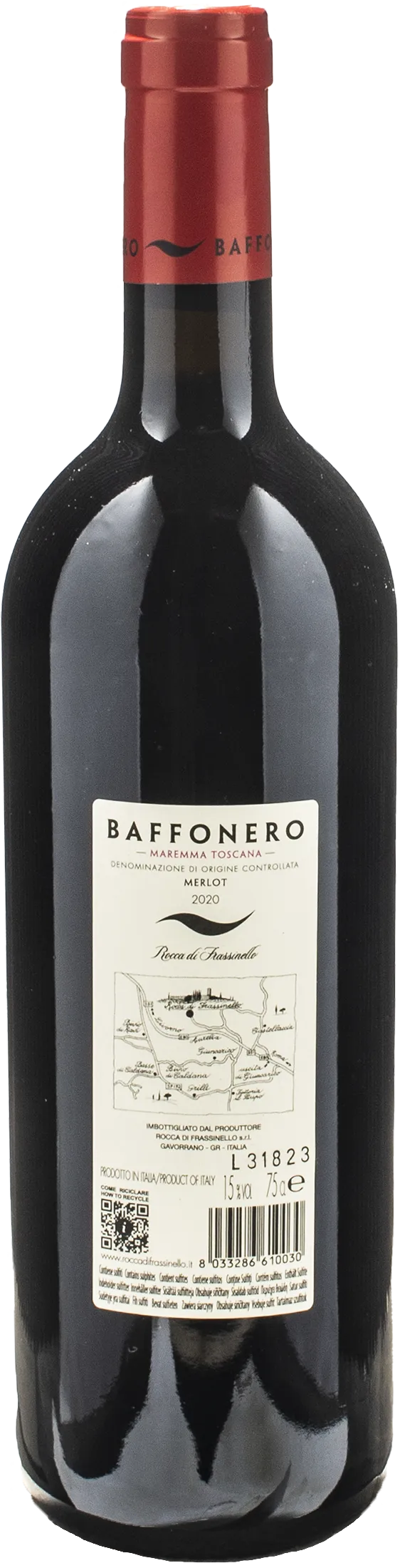 Rocca di Frassinello Merlot Baffonero 2020