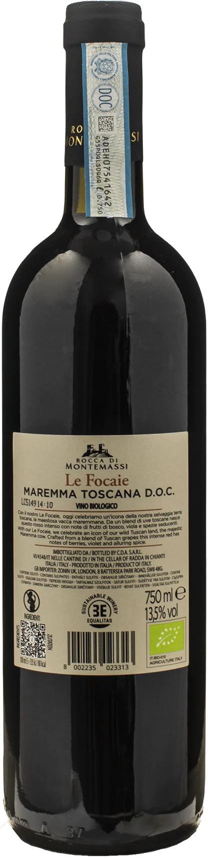 Rocca di Montemassi Maremma Toscana Le Focaie 2023