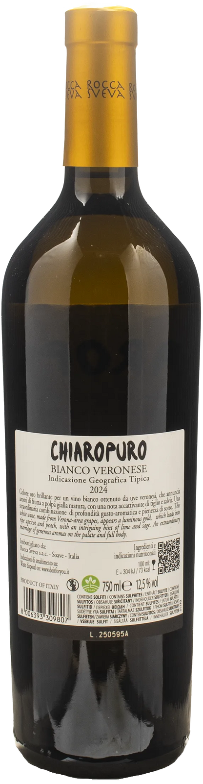 Rocca Sveva Chiaropuro Bianco leggermente appassite 2024