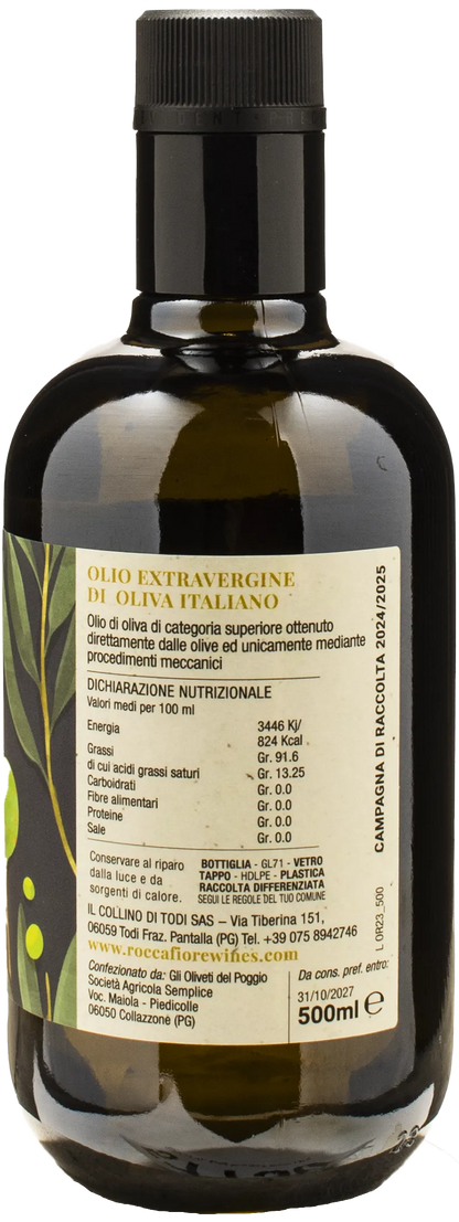 Roccafiore Olio Extra Vergine di Oliva 0.5L 2024