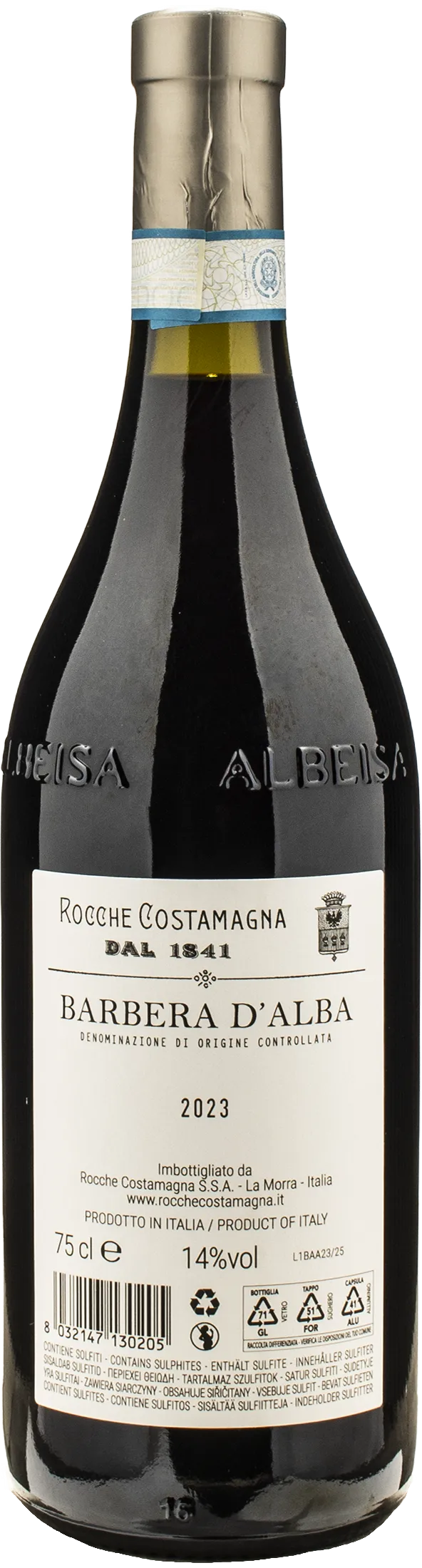 Rocche Costamagna Barbera d'Alba 2023