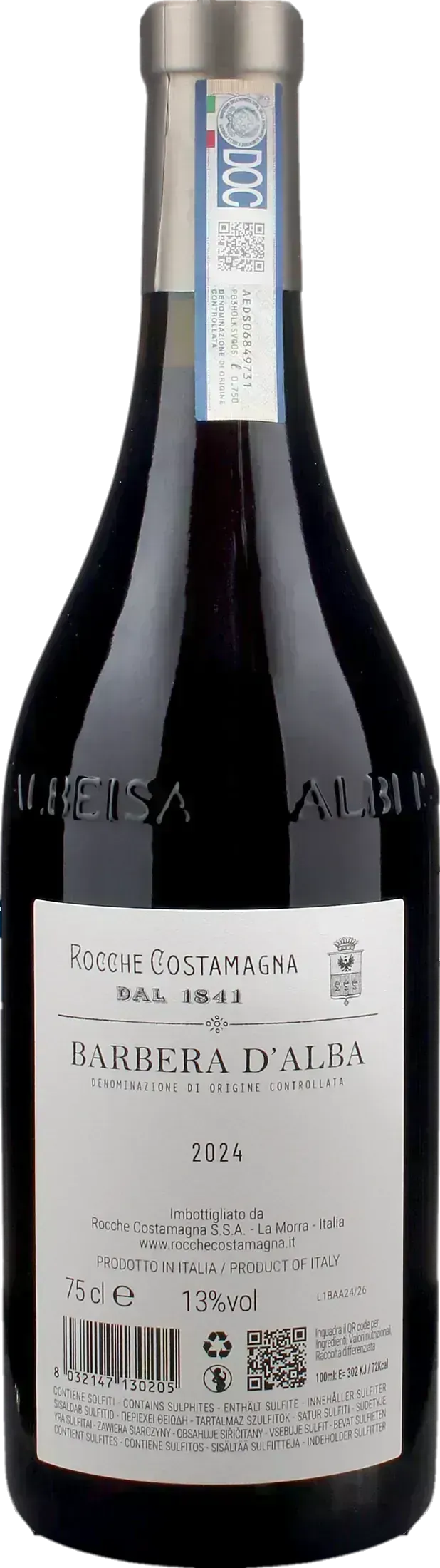 Rocche Costamagna Barbera d'Alba 2024