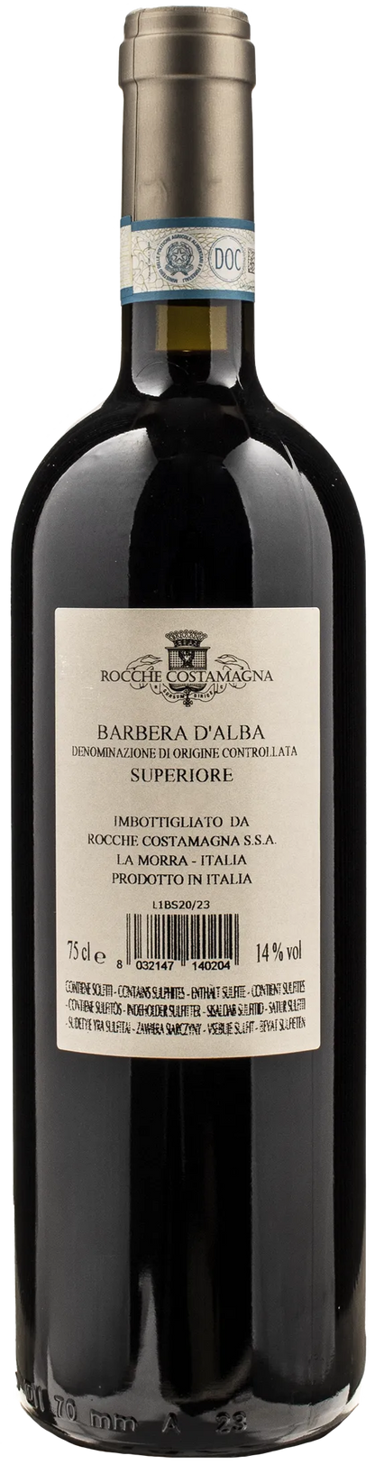 Rocche Costamagna Barbera d'Alba Superiore Rocche delle Rocche 2020