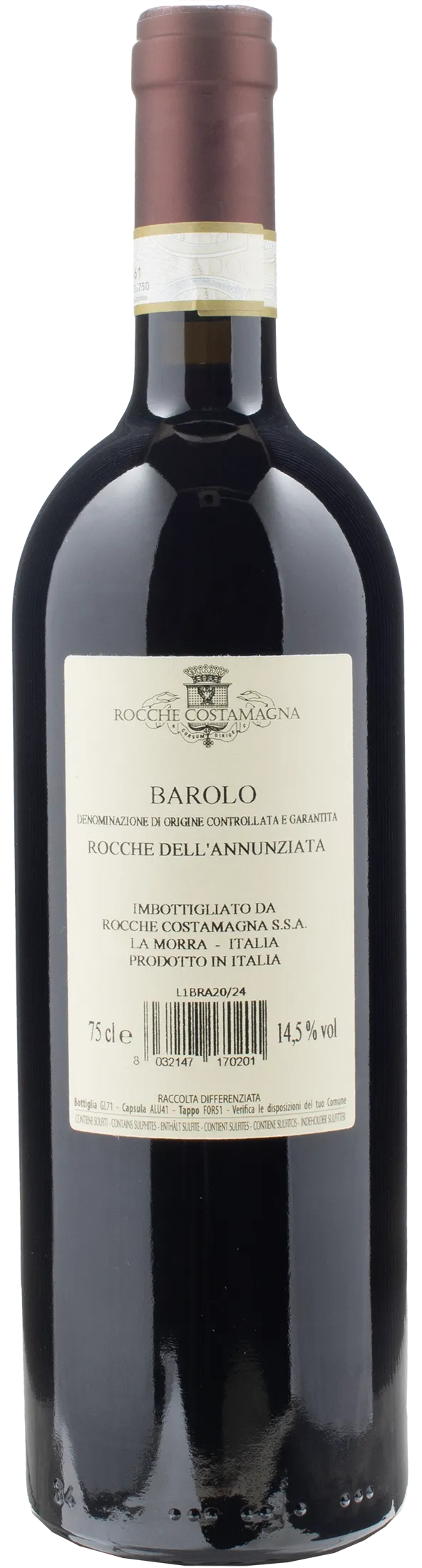 Rocche Costamagna Barolo Rocche dell'Annunziata 2020