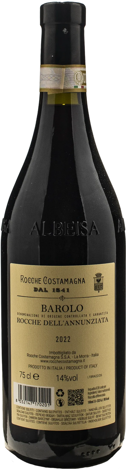 Rocche Costamagna Barolo Rocche dell'Annunziata 2022