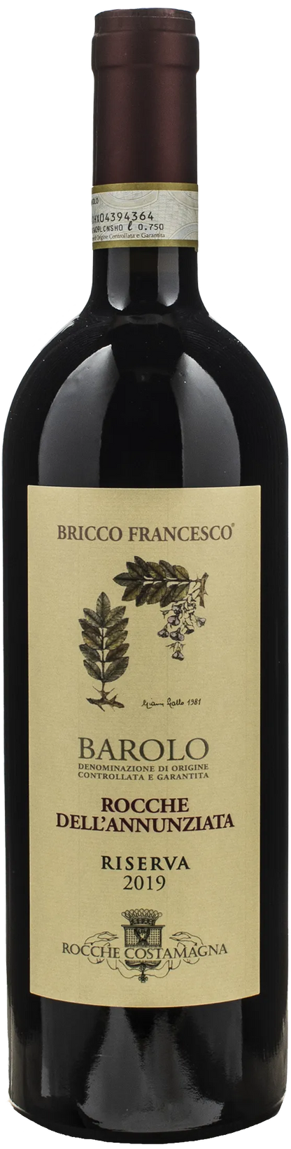 Rocche Costamagna Barolo Rocche dell'Annunziata Bricco Francesco Riserva 2019