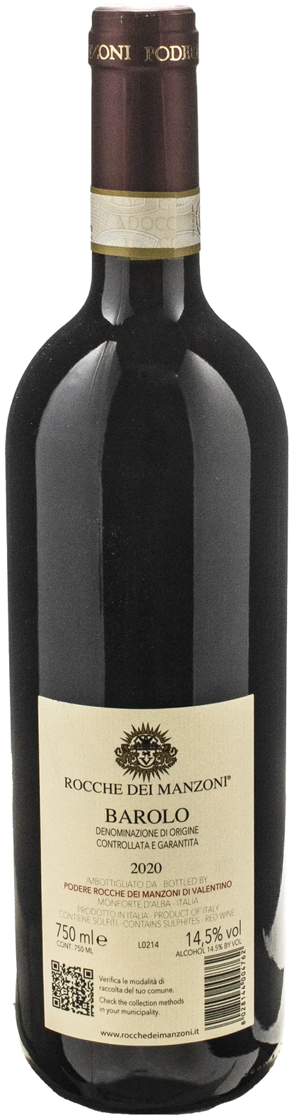 Rocche dei Manzoni Barolo 2020