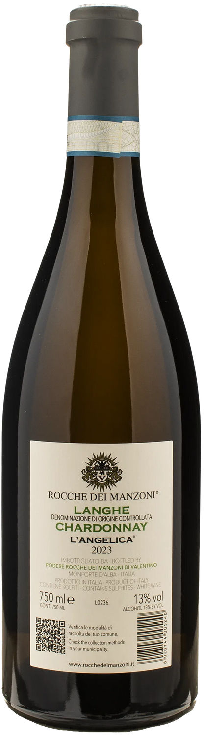 Rocche dei Manzoni Langhe Chardonnay L'Angelica 2023