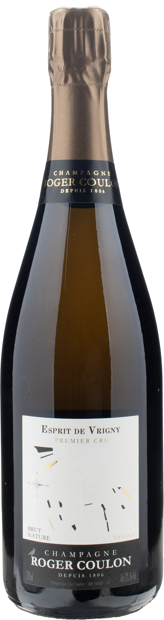 Roger Coulon Champagne 1er Cru Esprit de Vrigny Brut Nature