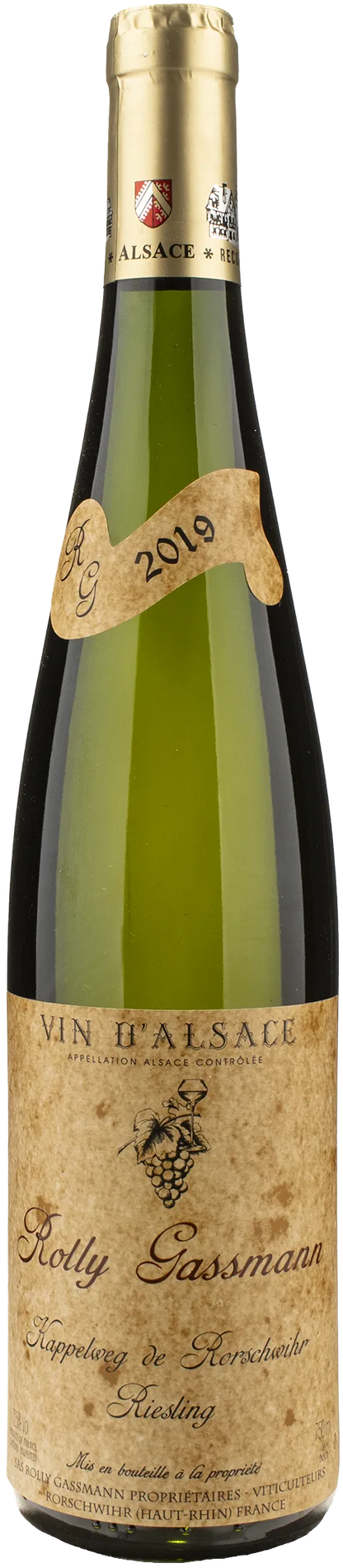 Rolly Gassmann Alsace Kappelweg de Rorschwihr Riesling 2019