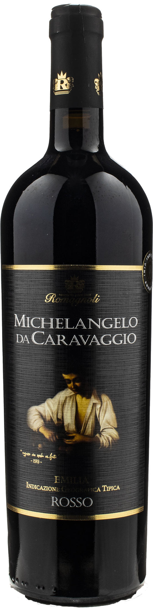 Romagnoli Michelangelo da Caravaggio Rosso 2020